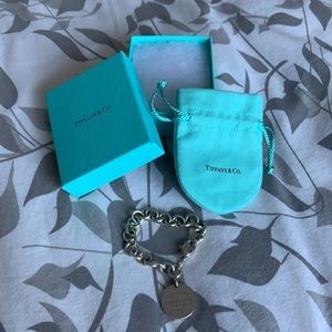 Tiffany & Co. tag chain bracelet